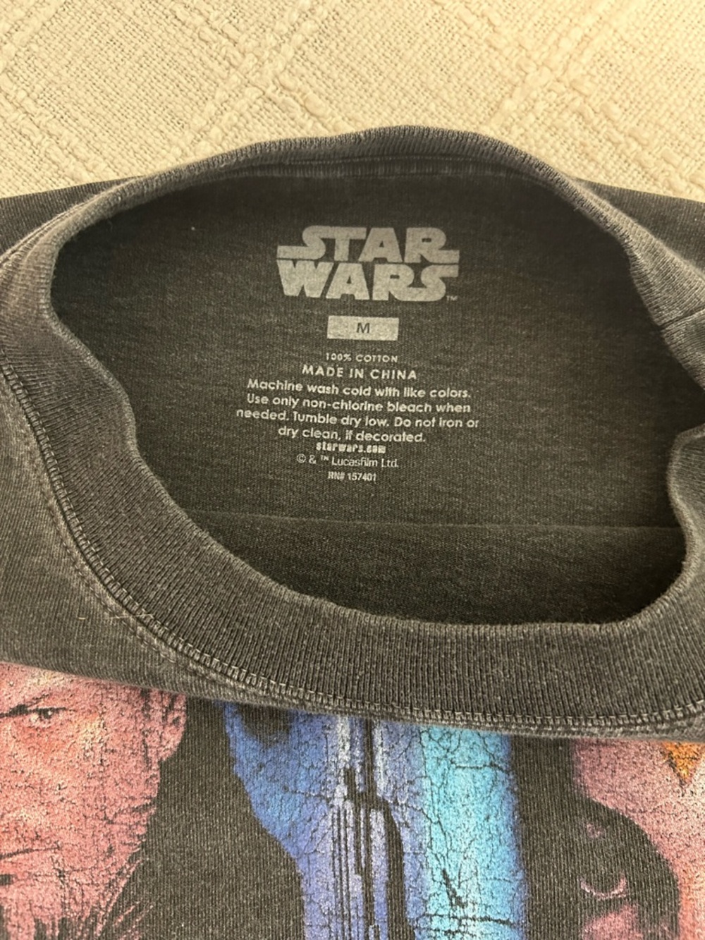 Star Wars The Phantom Menace T-Shirt - Picture 3 of 3